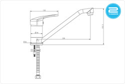 Fontaine Single Lever Tap